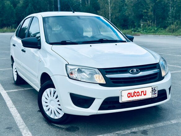 2018 Lada (ВАЗ) Granta I Рестайлинг, белый - вид 7