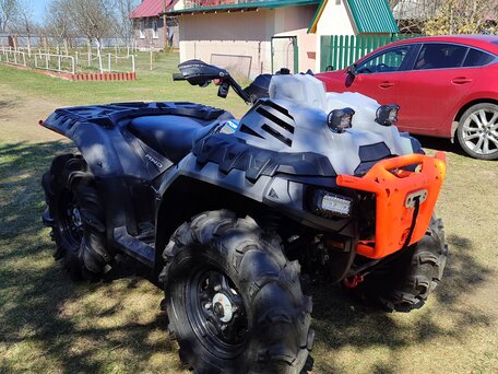 2023 Polaris Sportsman 850, чёрный, 1130000 рублей, вид 2