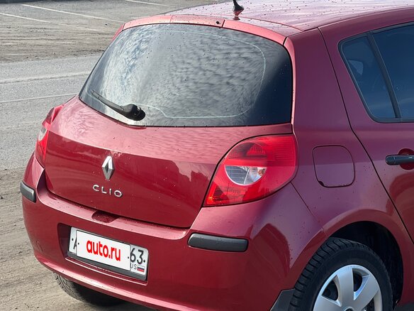 2008 Renault Clio III, красный, 390000 рублей - вид 10