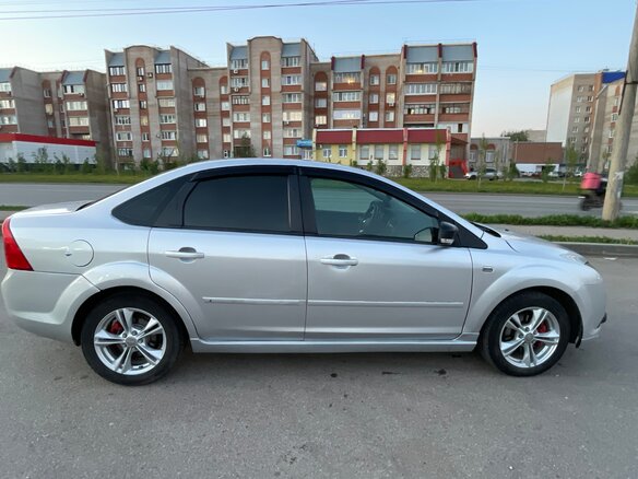 2007 Ford Focus II, серебристый, 350000 рублей - вид 3