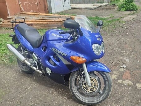 1998 Suzuki GSX 600F Katana, синий, 300000 рублей, вид 3