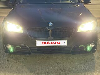 2016 BMW 5 серии 520i VI (F10/F11/F07) Рестайлинг, чёрный, 1500000 рублей, вид 3