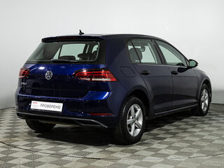 2018 Volkswagen Golf VII Рестайлинг, синий, 1529700 рублей, вид 5