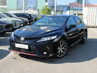 2021 Toyota Camry VIII (XV70) Рестайлинг, чёрный, 3366000 рублей, вид 1