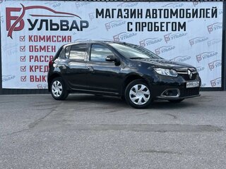 2014 Renault Sandero II, чёрный, 875000 рублей, вид 1