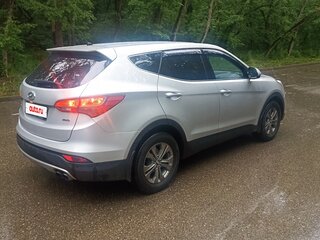 2014 Hyundai Santa Fe III, серебристый, 1800000 рублей, вид 4