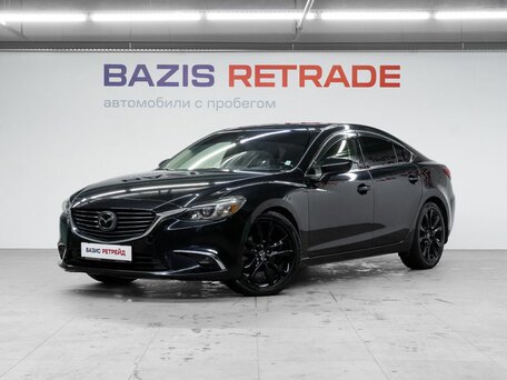 2016 Mazda 6 III (GJ) Рестайлинг, чёрный, 1799000 рублей, вид 1