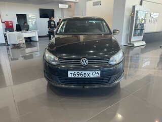 2012 Volkswagen Polo V, чёрный, 595000 рублей, вид 2