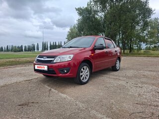 2013 Lada (ВАЗ) Granta I, серебристый, 470000 рублей, вид 1