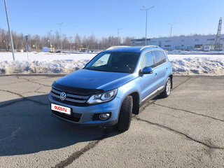 2013 Volkswagen Tiguan I Рестайлинг, синий, 1400000 рублей, вид 1