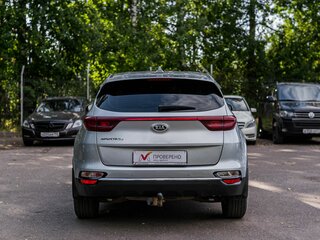 2019 Kia Sportage IV Рестайлинг, серебристый, 1944000 рублей, вид 4