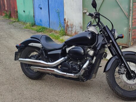 2013 Honda Shadow 750, чёрный, 580000 рублей, вид 3
