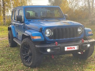2023 Jeep Wrangler IV (JL), синий, 5500000 рублей, вид 3