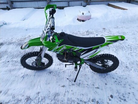 2018 BSE MX 125, зелёный, 63000 рублей, вид 4