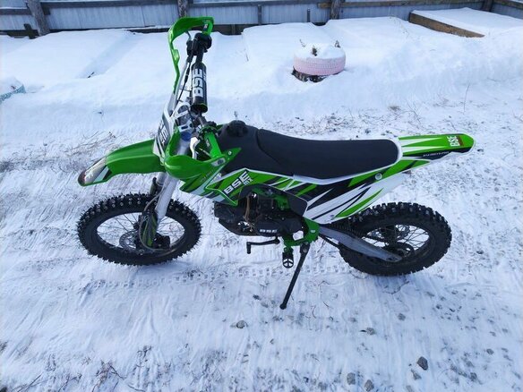 2018 BSE MX 125, зелёный, 63000 рублей - вид 3