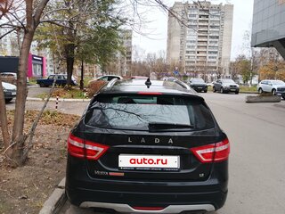 2018 Lada (ВАЗ) Vesta SW Cross I, чёрный, 1060000 рублей, вид 5