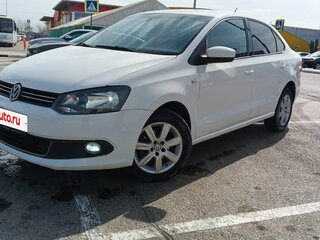 2013 Volkswagen Polo V, белый, 720000 рублей, вид 1