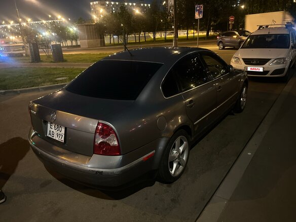 2002 Volkswagen Passat B5 Рестайлинг, серебристый, 285000 рублей - вид 10