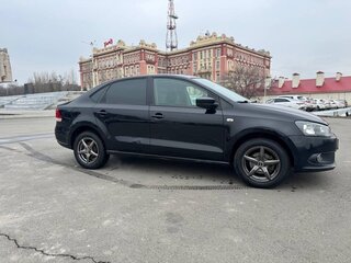 2012 Volkswagen Polo V, чёрный, 640000 рублей, вид 4