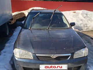 1999 Mazda Familia S-Familia S-Wagon VIII (BJ), синий, 200000 рублей, вид 1