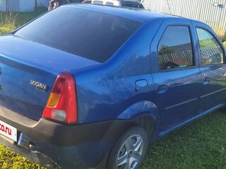 2008 Renault Logan I, синий, 270000 рублей, вид 2