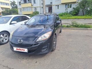 2010 Mazda 3 II (BL), чёрный, 590000 рублей, вид 3