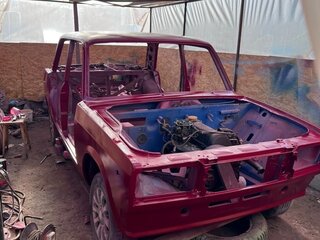 2005 Lada (ВАЗ) 2107, красный, 160000 рублей, вид 5