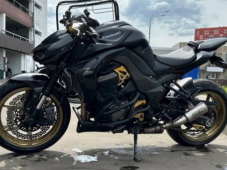 2015 Kawasaki Z 1000, чёрный, 898000 рублей, вид 3