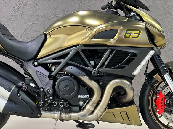 2012 Ducati Diavel, золотистый, 1050000 рублей - вид 13