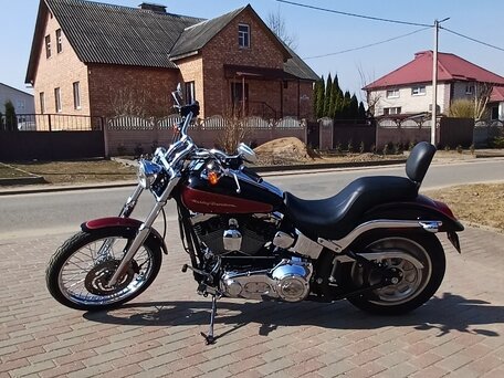 2004 Harley-Davidson Softail Deuce, красный, 886498 рублей, вид 1
