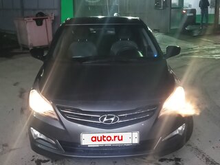2016 Hyundai Solaris I Рестайлинг, серый, 985000 рублей, вид 1