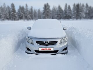 2007 Toyota Corolla X (E140, E150), серебристый, 810000 рублей, вид 5