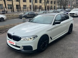 2019 BMW 5 серии 530i xDrive VII (G30/G31/G38), белый, 3350000 рублей, вид 1
