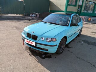 2003 BMW 3 серии Compact 316i IV (E46) Рестайлинг, чёрный, 565000 рублей, вид 1