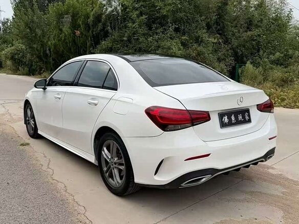 2022 Mercedes-Benz A-Класс 180 Long IV (W177) Рестайлинг, белый, 1555777 рублей - вид 6
