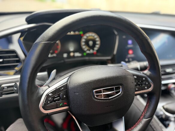 2022 Geely Tugella I Рестайлинг, чёрный - вид 20