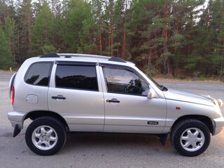 2003 Chevrolet Niva I, серебристый, 480000 рублей, вид 4