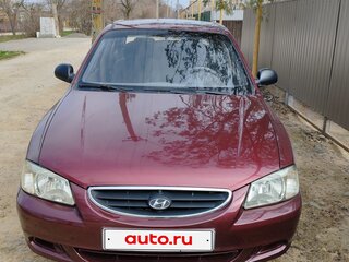 2008 Hyundai Accent ТагАЗ II, красный, 550000 рублей, вид 1