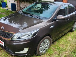 2015 Kia Rio III, коричневый, 800000 рублей, вид 3