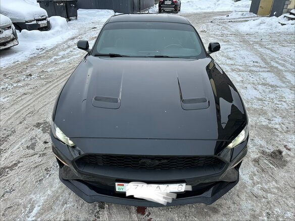 2021 Ford Mustang VI Рестайлинг, чёрный, 1999000 рублей - вид 1