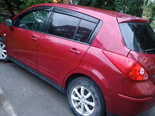 2007 Nissan Tiida I, красный, 425000 рублей, вид 4