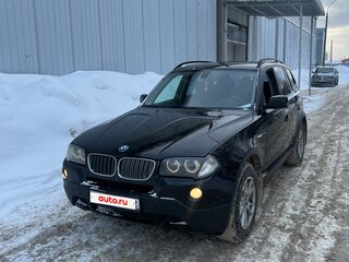 2007 BMW X3 25i I (E83) Рестайлинг, чёрный, 850000 рублей, вид 1