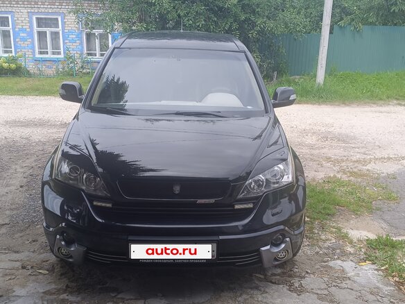 2008 Honda CR-V III, чёрный