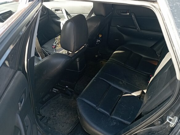 2007 Mazda 6 I (GG) Рестайлинг, чёрный, 375000 рублей - вид 6
