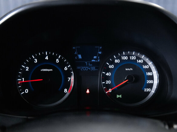 2013 Hyundai Solaris I, синий - вид 14