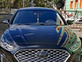 2018 Hyundai Sonata VII (LF) Рестайлинг, чёрный, 1790000 рублей, вид 2