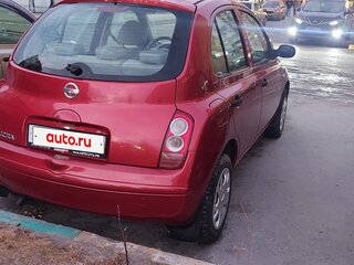 2006 Nissan Micra III (K12), красный, 350000 рублей, вид 4