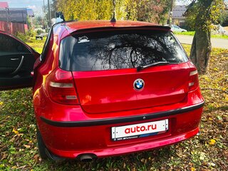 2008 BMW 1 серии 116i I (E81/E82/E87/E88) Рестайлинг, красный, 800000 рублей, вид 5