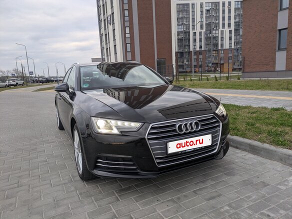 2017 Audi A4 V (B9), чёрный - вид 10