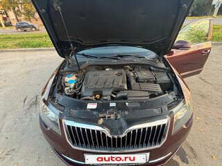 2014 Skoda Superb II Рестайлинг, пурпурный, 1230000 рублей, вид 3